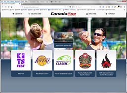 Tennis BC Web Site Design