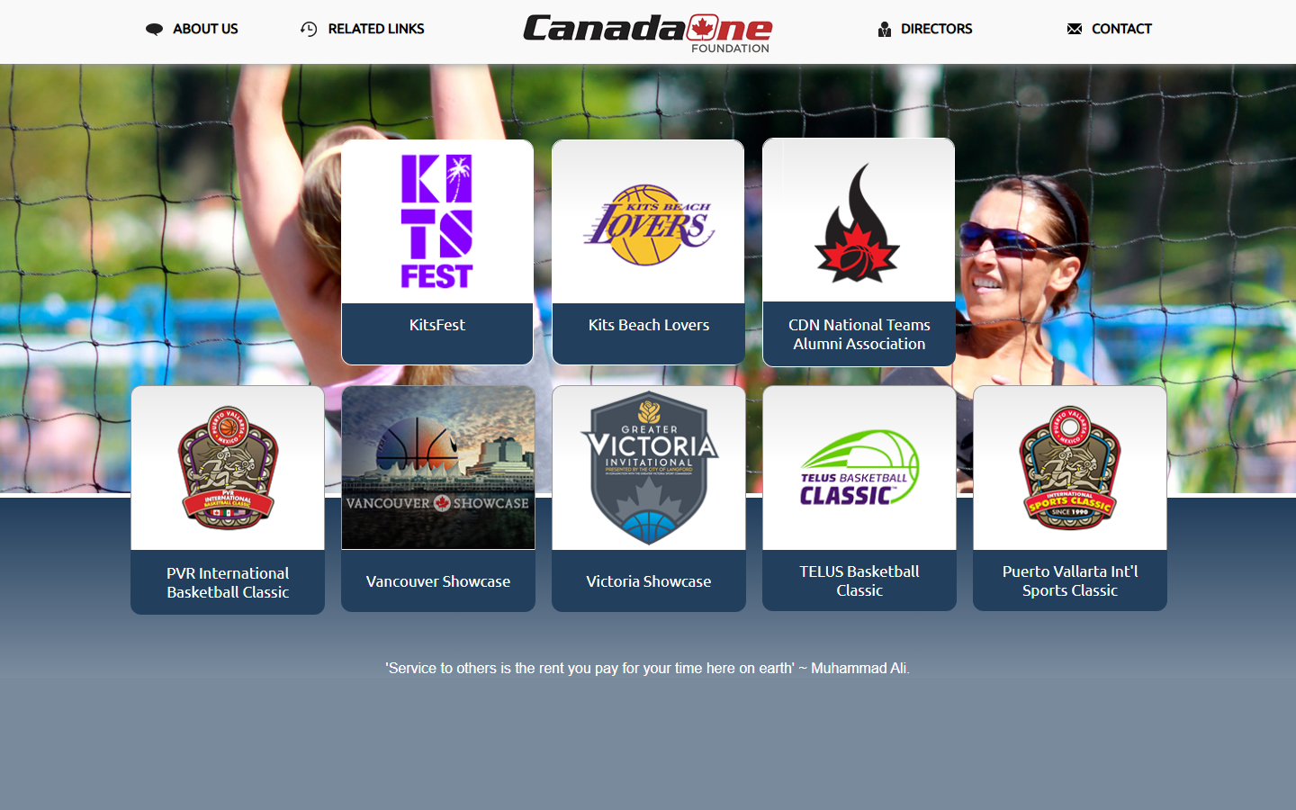 Canada One Foundation website